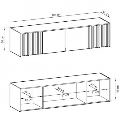 Antresolė BT1350 (Artisan) 1