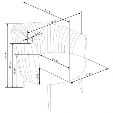 Fotelis H5069 7