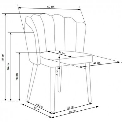 Kėdė H6193 11