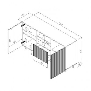 Komoda H7269 4