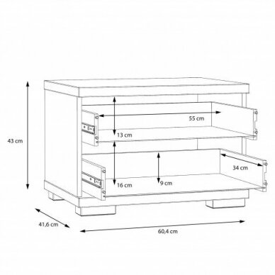 Naktinis staliukas BT1220 3