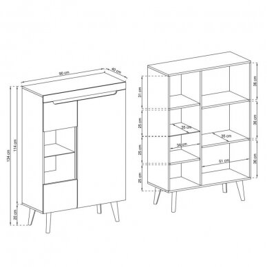 Sekcija BT1365 (Balta) 5