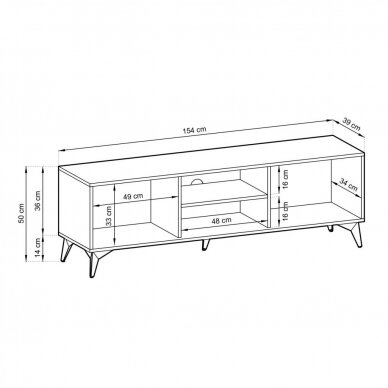 TV staliukas BT1339 3