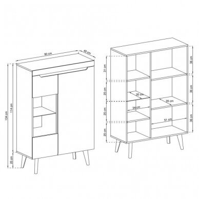 Vitrina BT1363 (Balta) 5